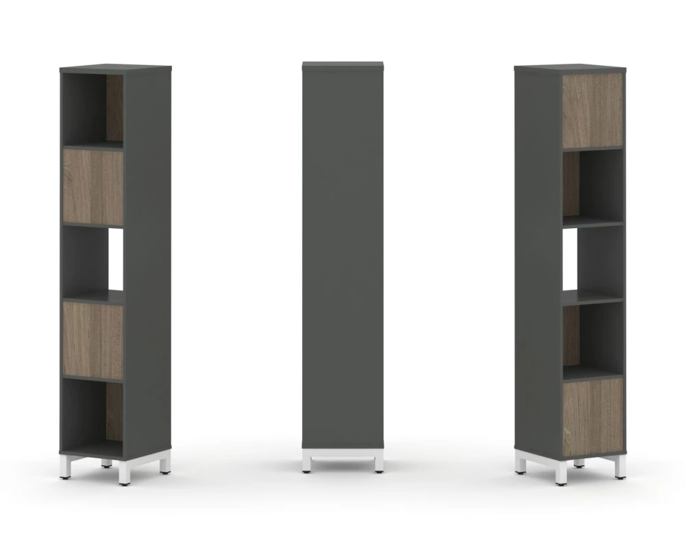 Набор стеллажа 2-х сторон., 5 яр. 387x400x1982 Стайл Проджект / Style Project