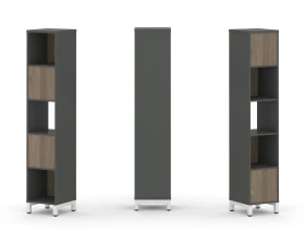 Набор стеллажа 2-х сторон., 5 яр. 387x400x1982 Стайл Проджект / Style Project images