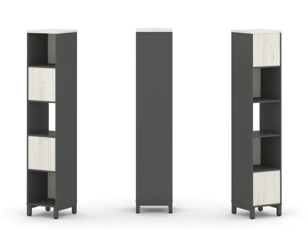 Набор стеллажа 2-х сторон., 5 яр. 387x400x1982 Стайл Проджект / Style Project