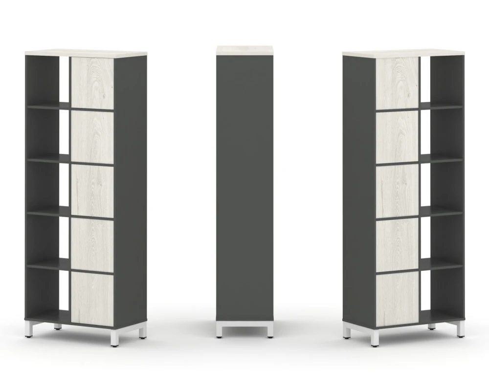 Набор стеллажа 2-х сторон., 5 яр. 754x400x1982 Стайл Проджект / Style Project