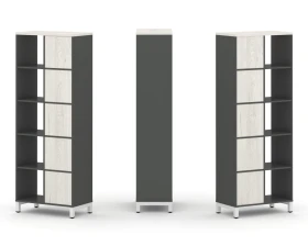 Набор стеллажа 2-х сторон., 5 яр. 754x400x1982 Стайл Проджект / Style Project images