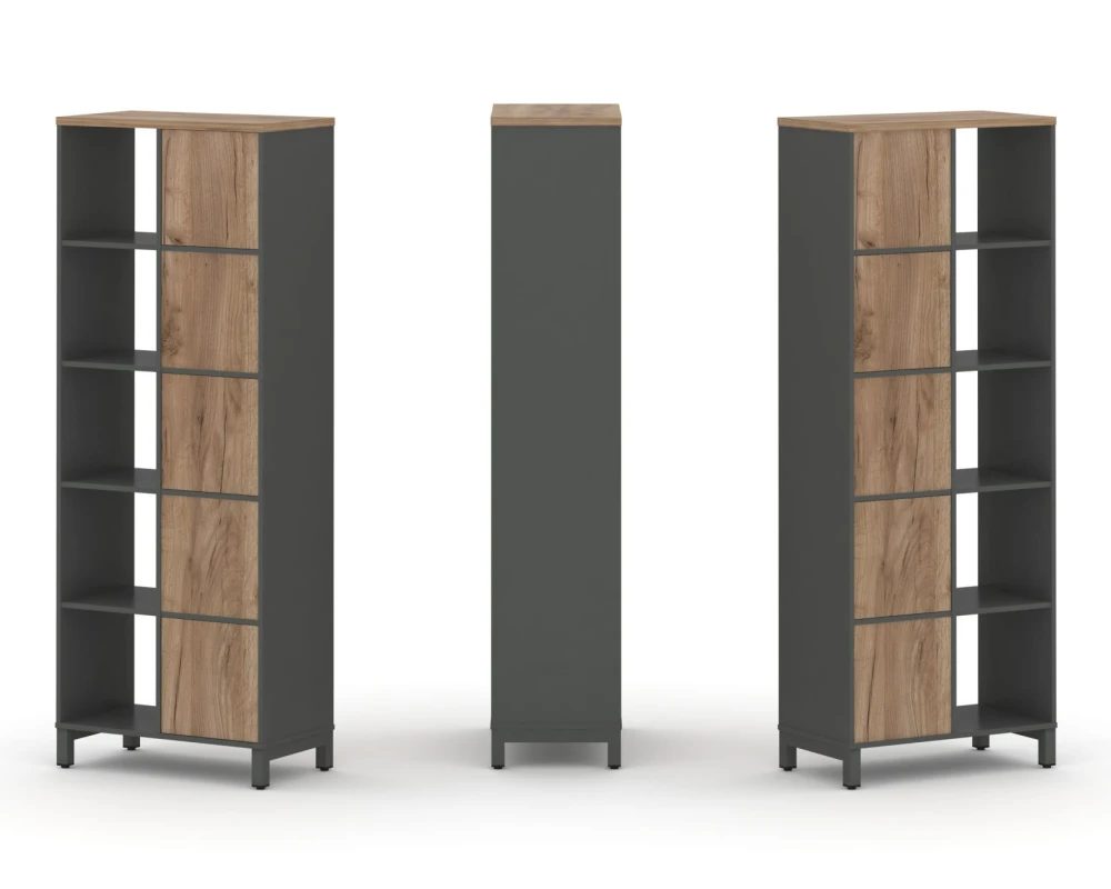 Набор стеллажа 2-х сторон., 5 яр. 754x400x1982 Стайл Проджект / Style Project