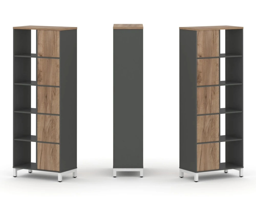 Набор стеллажа 2-х сторон., 5 яр. 754x400x1982 Стайл Проджект / Style Project