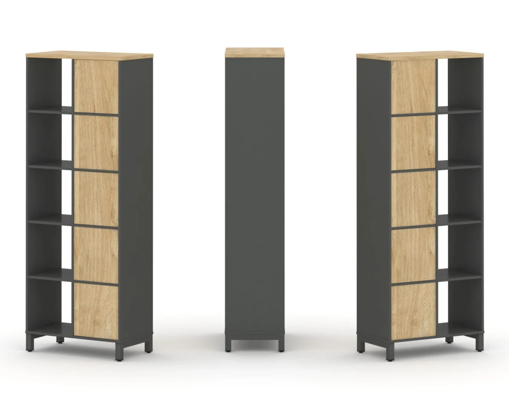 Набор стеллажа 2-х сторон., 5 яр. 754x400x1982 Стайл Проджект / Style Project