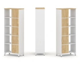 Набор стеллажа 2-х сторон., 5 яр. 754x400x1982 Стайл Проджект / Style Project images