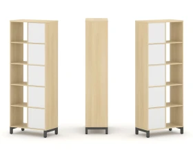 Набор стеллажа 2-х сторон., 5 яр. 754x400x1982 Стайл Проджект / Style Project images