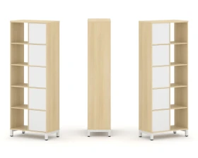 Набор стеллажа 2-х сторон., 5 яр. 754x400x1982 Стайл Проджект / Style Project images