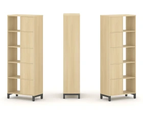 Набор стеллажа 2-х сторон., 5 яр. 754x400x1982 Стайл Проджект / Style Project images