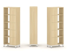 Набор стеллажа 2-х сторон., 5 яр. 754x400x1982 Стайл Проджект / Style Project images