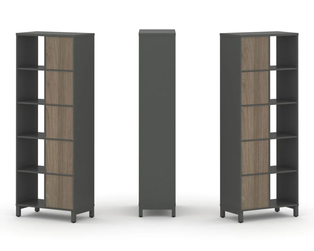 Набор стеллажа 2-х сторон., 5 яр. 754x400x1982 Стайл Проджект / Style Project