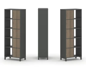 Набор стеллажа 2-х сторон., 5 яр. 754x400x1982 Стайл Проджект / Style Project images