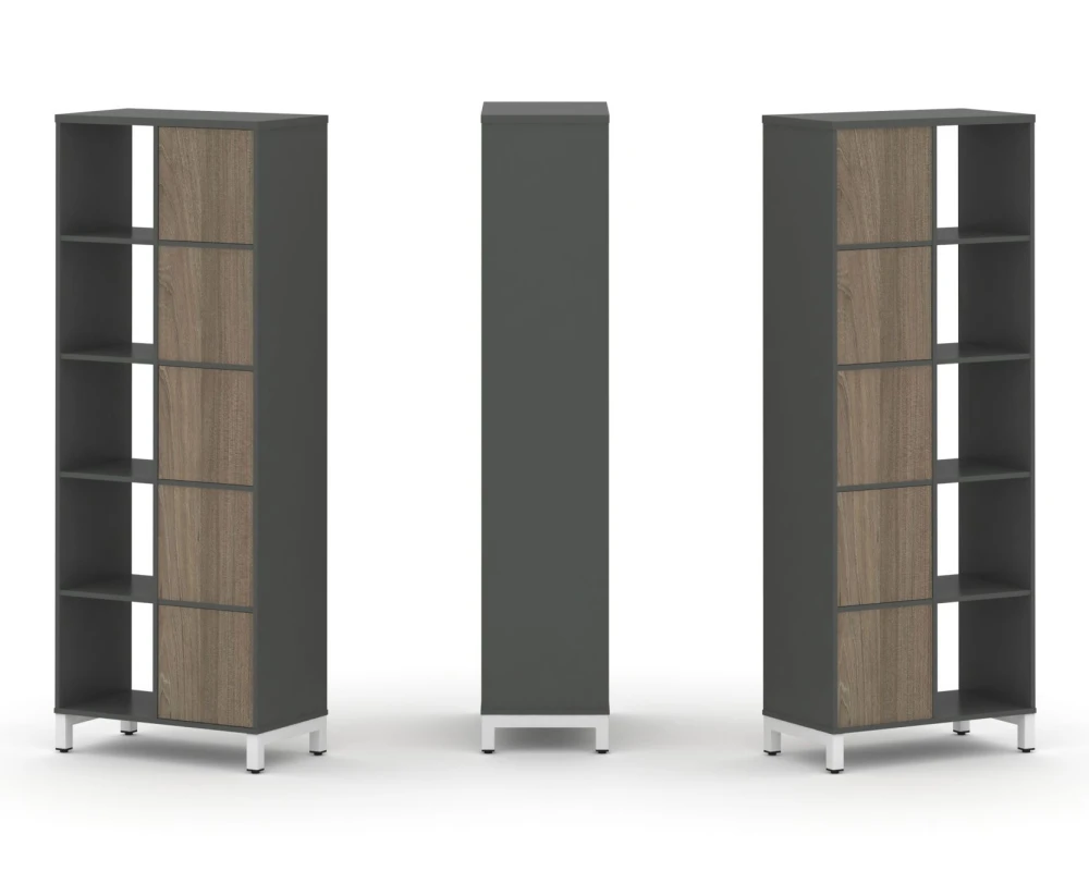 Набор стеллажа 2-х сторон., 5 яр. 754x400x1982 Стайл Проджект / Style Project