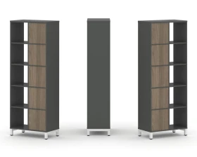 Набор стеллажа 2-х сторон., 5 яр. 754x400x1982 Стайл Проджект / Style Project images