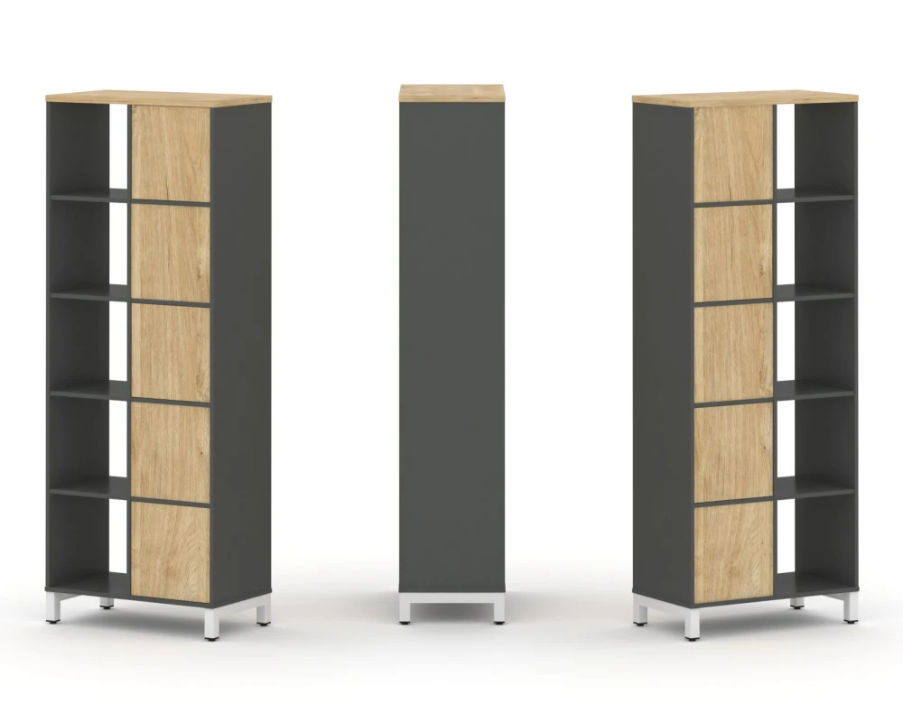 Набор стеллажа 2-х сторон., 5 яр. 754x400x1982 Стайл Проджект / Style Project