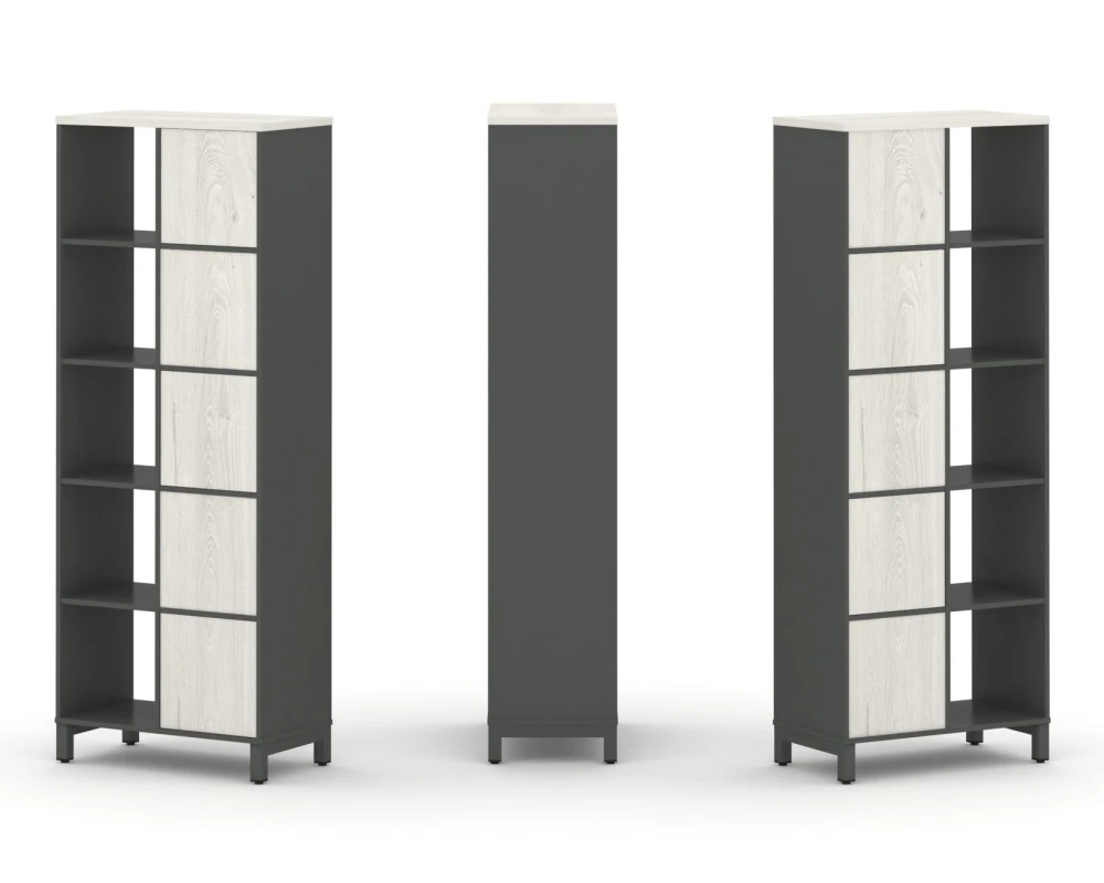 Набор стеллажа 2-х сторон., 5 яр. 754x400x1982 Стайл Проджект / Style Project