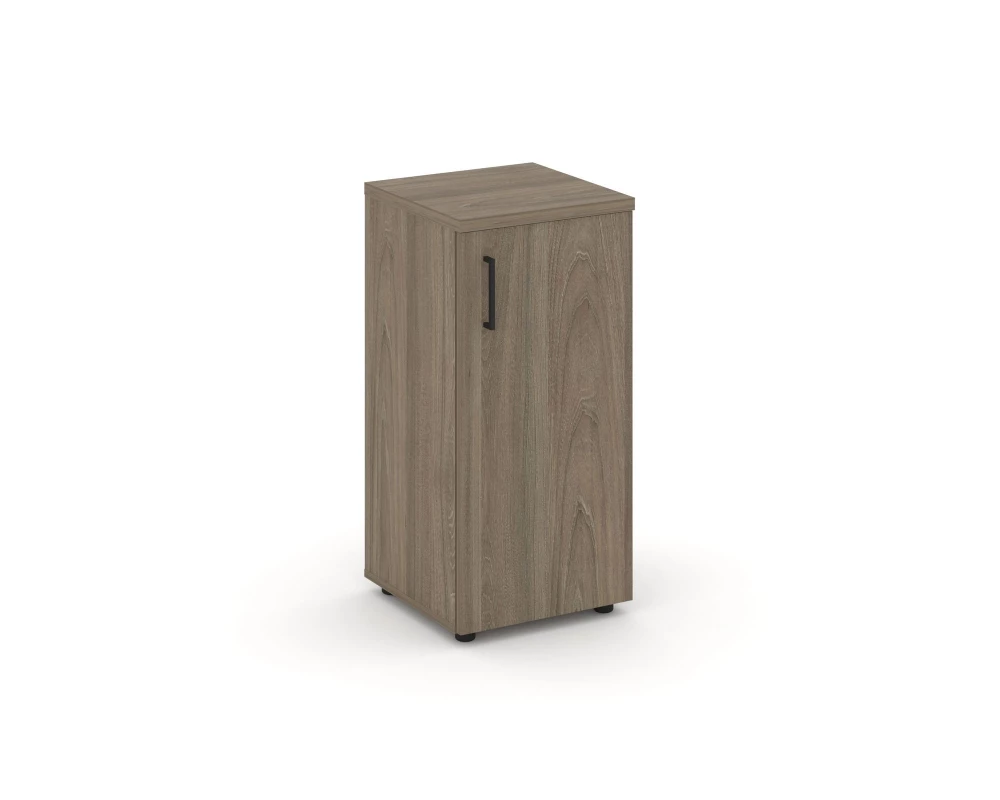 Шкаф низкий узкий правый закрытый 400x400x833 зад. стенка HDF Стайл Проджект / Style Project