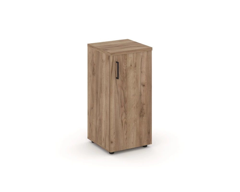 Шкаф низкий узкий правый закрытый 400x400x833 зад. стенка HDF Стайл Проджект / Style Project