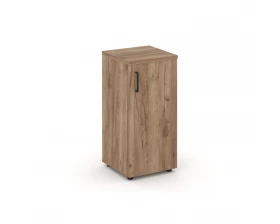 Шкаф низкий узкий правый закрытый 400x400x833 зад. стенка HDF Стайл Проджект / Style Project images