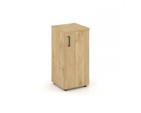 Шкаф низкий узкий правый закрытый 400x400x833 зад. стенка HDF Стайл Проджект / Style Project images