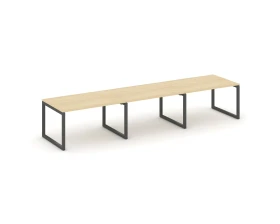 Стол переговорный на О-образном каркасе 50 мм 4410x980x750 Стайл Проджект / Style Project images