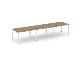 Стол переговорный на П-образном каркасе 50 мм 4410x980x750 Стайл Проджект / Style Project images