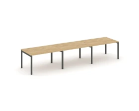 Стол переговорный на П-образном каркасе 50 мм 4410x980x750 Стайл Проджект / Style Project images