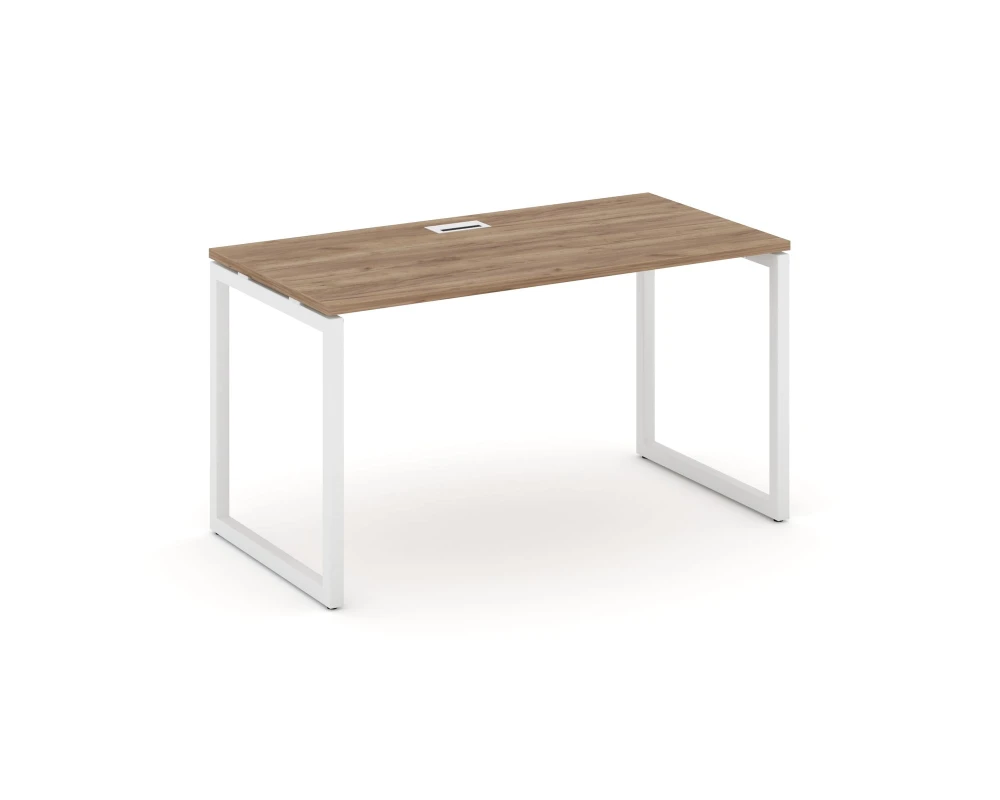 Стол письменный на О-образном каркасе 40 мм 1580x600x750 Стайл Проджект / Style Project
