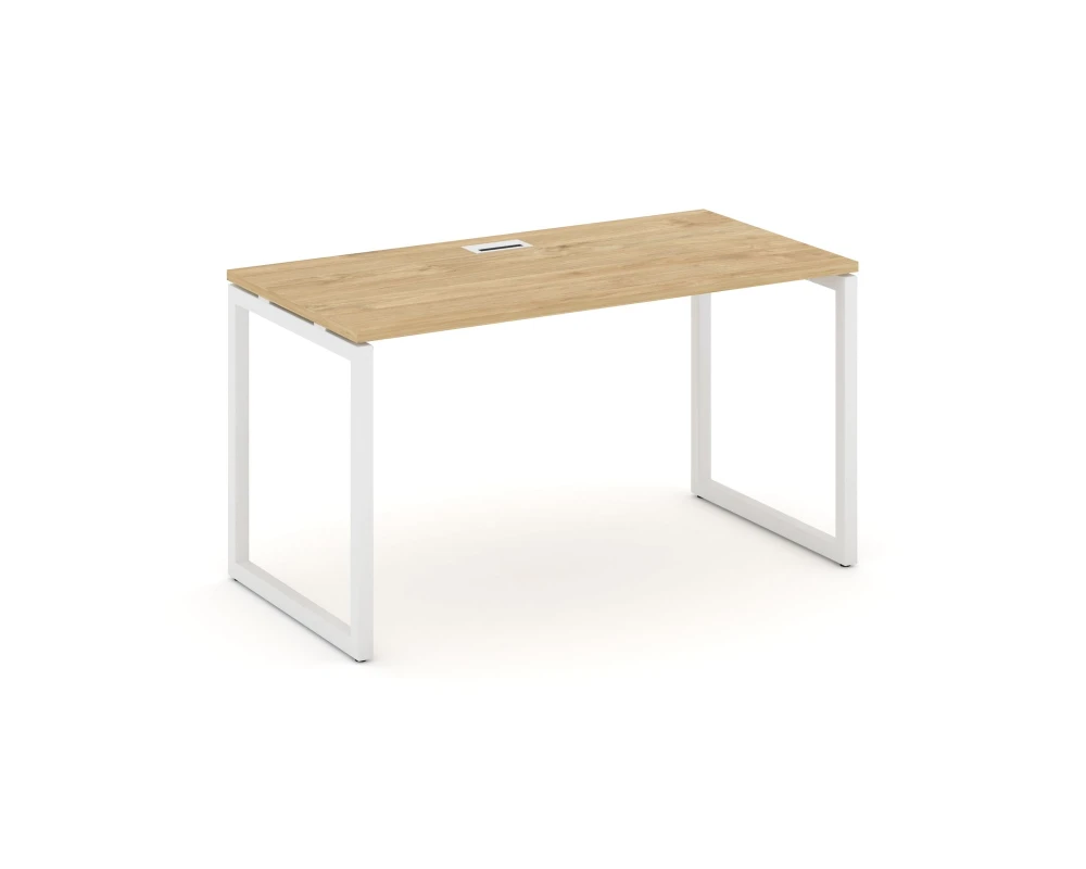Стол письменный на О-образном каркасе 40 мм 1580x600x750 Стайл Проджект / Style Project