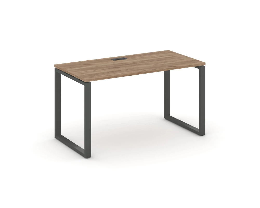 Стол письменный на О-образном каркасе 60 мм 1580x700x750 Стайл Проджект / Style Project