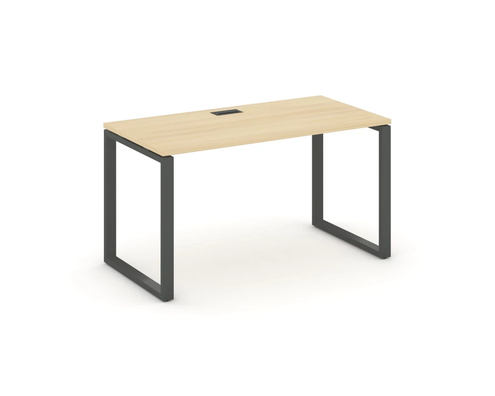 Стол письменный на О-образном каркасе 60 мм 1580x700x750 Стайл Проджект / Style Project