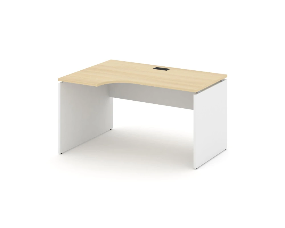 Стол рабочий эргоном. левый 1380x600/980x750 Стайл Проджект / Style Project