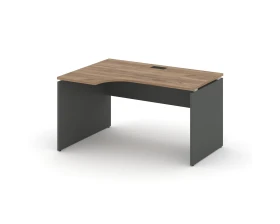 Стол рабочий эргоном. левый 1380x600/980x750 Стайл Проджект / Style Project images