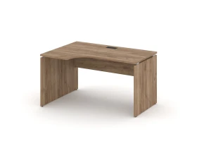 Стол рабочий эргоном. левый 1380x700/980x750 Стайл Проджект / Style Project images