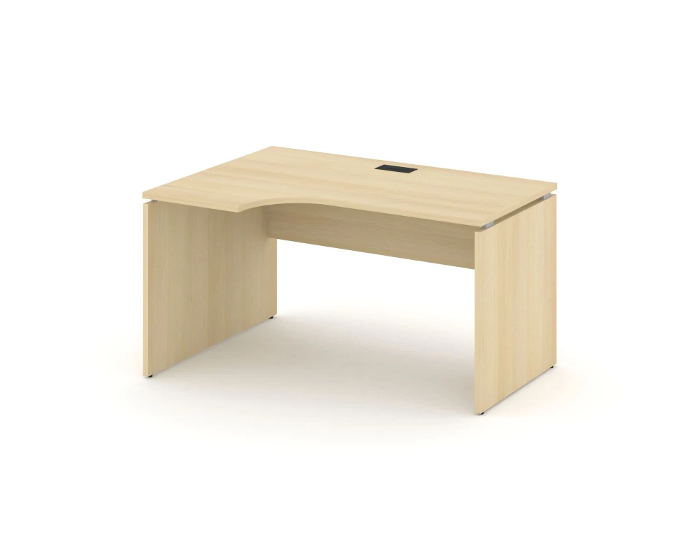 Стол рабочий эргоном. левый 1380x700/980x750 Стайл Проджект / Style Project