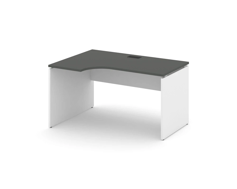 Стол рабочий эргоном. левый 1380x800/980x750 Стайл Проджект / Style Project