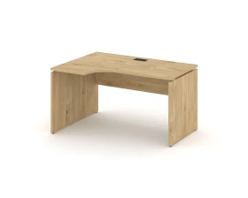 Стол рабочий эргоном. левый 1380x800/980x750 Стайл Проджект / Style Project images