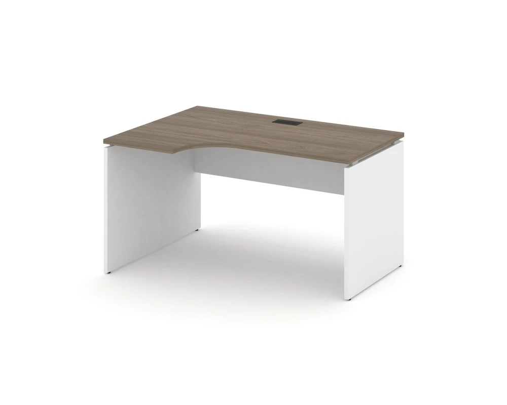 Стол рабочий эргоном. левый 1580x700/980x750 Стайл Проджект / Style Project