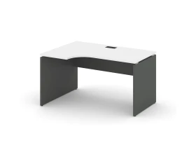 Стол рабочий эргоном. левый 1580x700/980x750 Стайл Проджект / Style Project images