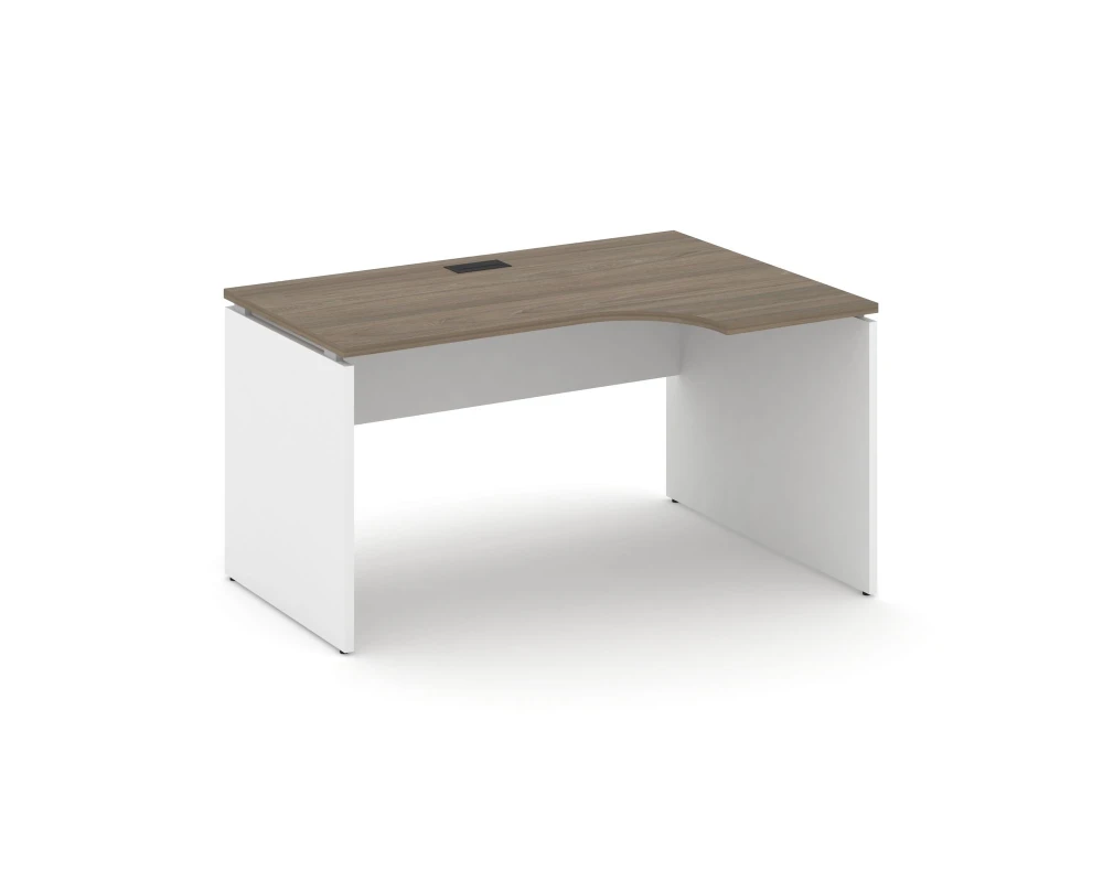 Стол рабочий эргоном. правый 1380x600/980x750 Стайл Проджект / Style Project