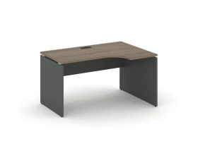 Стол рабочий эргоном. правый 1380x600/980x750 Стайл Проджект / Style Project images