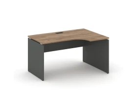 Стол рабочий эргоном. правый 1380x600/980x750 Стайл Проджект / Style Project images