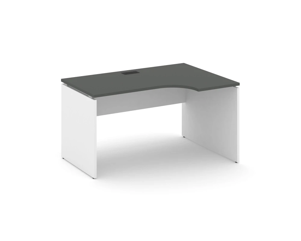 Стол рабочий эргоном. правый 1380x700/980x750 Стайл Проджект / Style Project