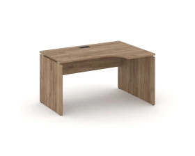 Стол рабочий эргоном. правый 1380x800/980x750 Стайл Проджект / Style Project images