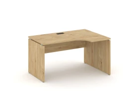 Стол рабочий эргоном. правый 1380x800/980x750 Стайл Проджект / Style Project images