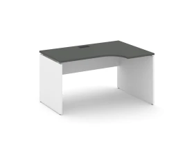 Стол рабочий эргоном. правый 1580x600/980x750 Стайл Проджект / Style Project images