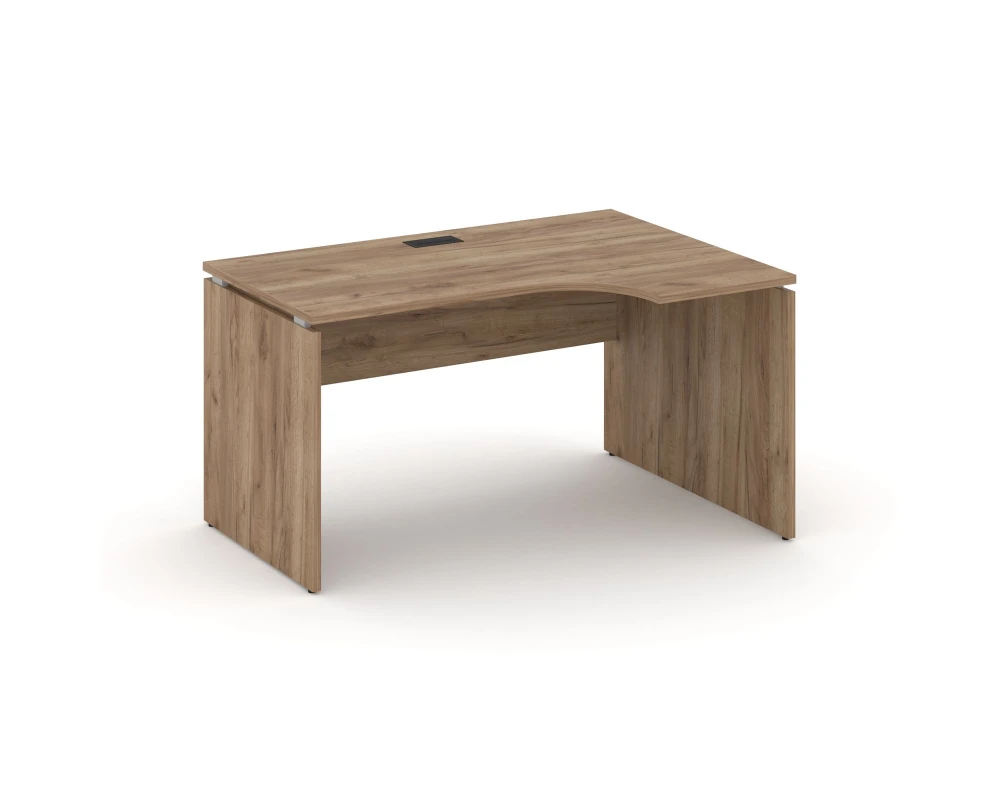 Стол рабочий эргоном. правый 1580x600/980x750 Стайл Проджект / Style Project