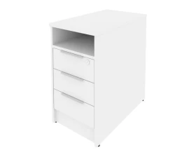 Тумба приставная (может являться опорным элементом) 41,2x72x75 Метал Систем / Metal System images