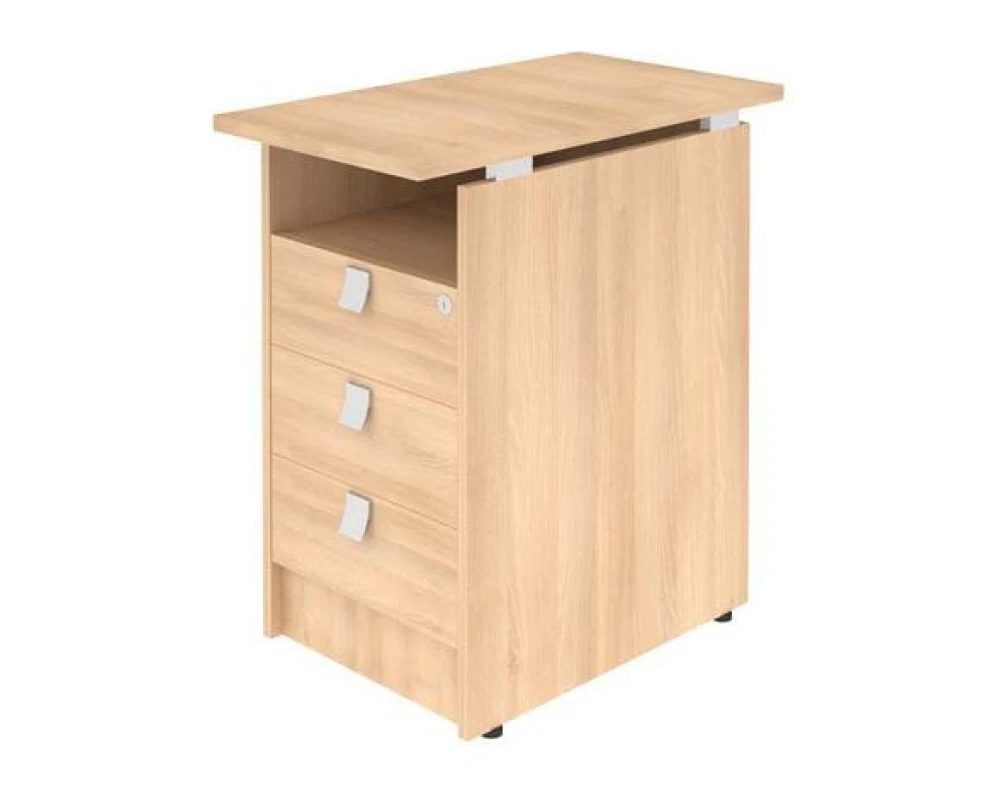 Тумба приставная с замком 412x720x755 Стайл Систем / Style System