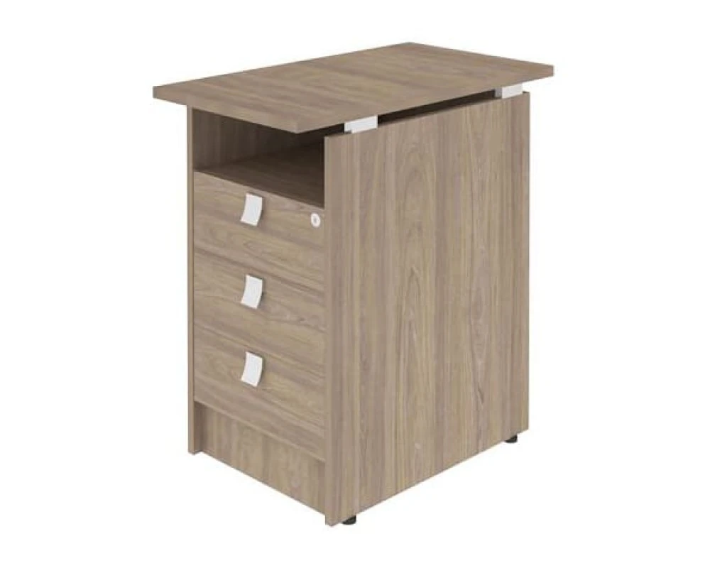 Тумба приставная с замком 412x720x755 Стайл Систем / Style System