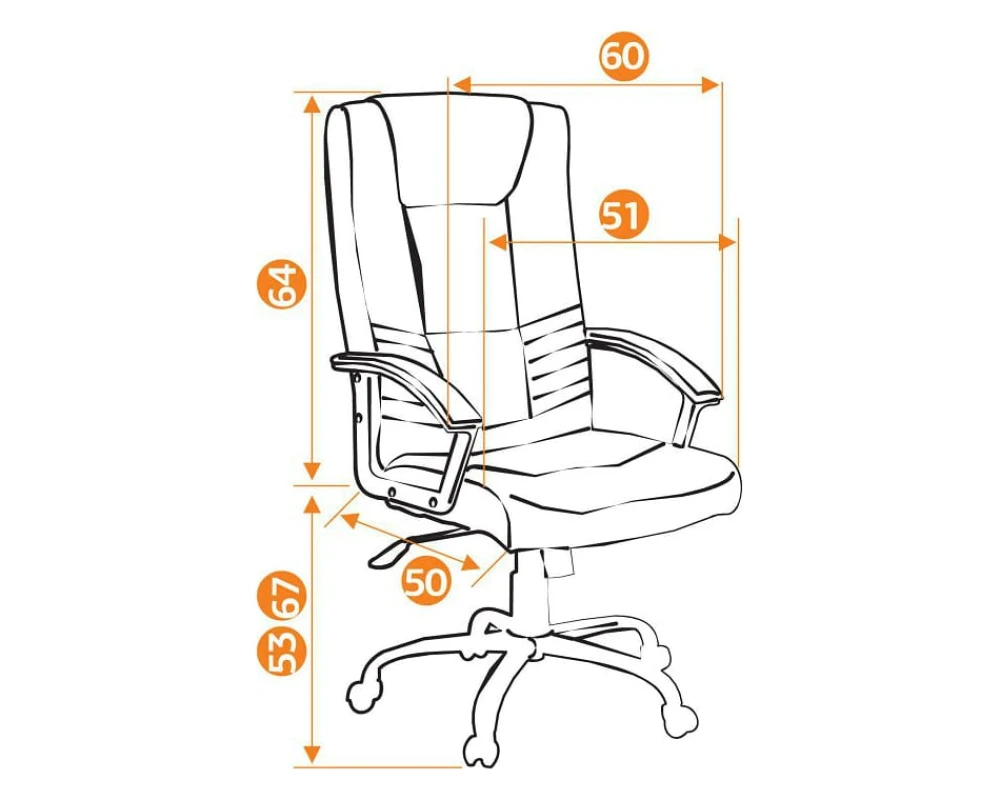 Кресло MAXIMA Chrome